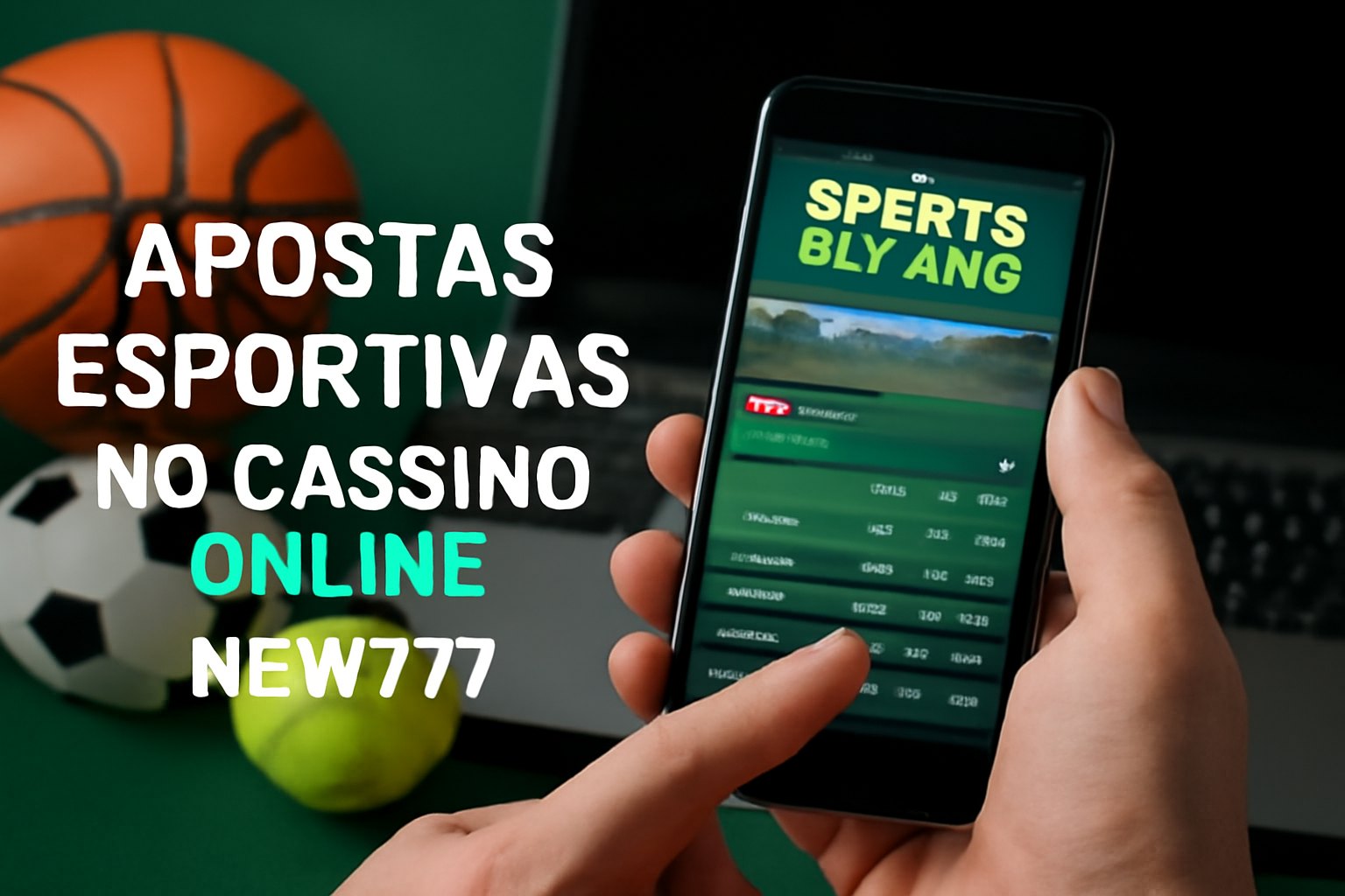 Apostas esportivas no cassino online NEW777